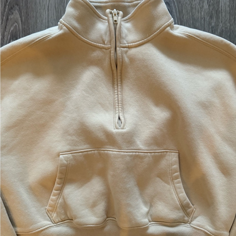 Abercrombie & Fitch Quarter-Zip Sweatshirt - Picture 4 of 9